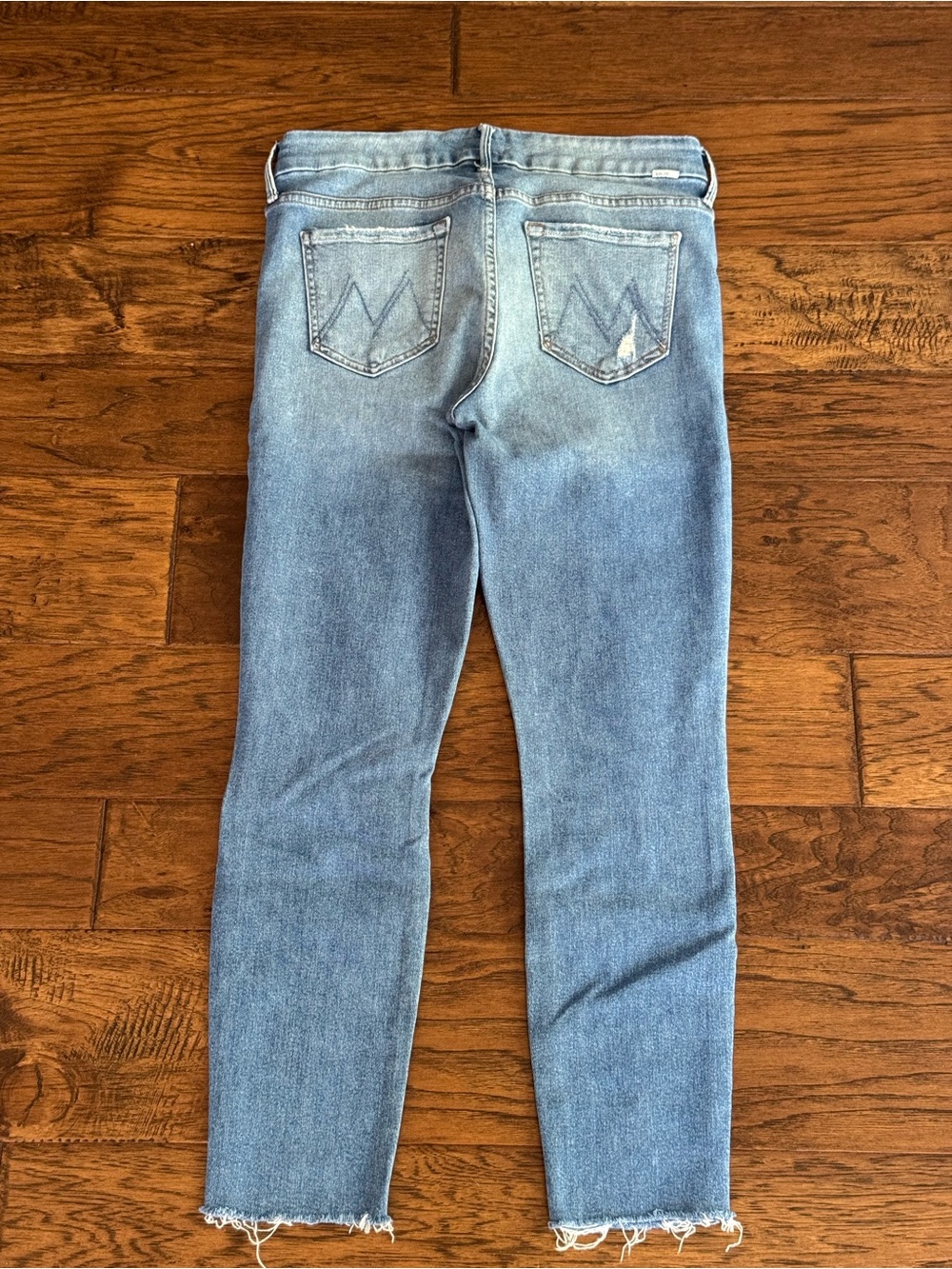 MOTHER TheLooker Ankle Fray wash:Love Gun 29